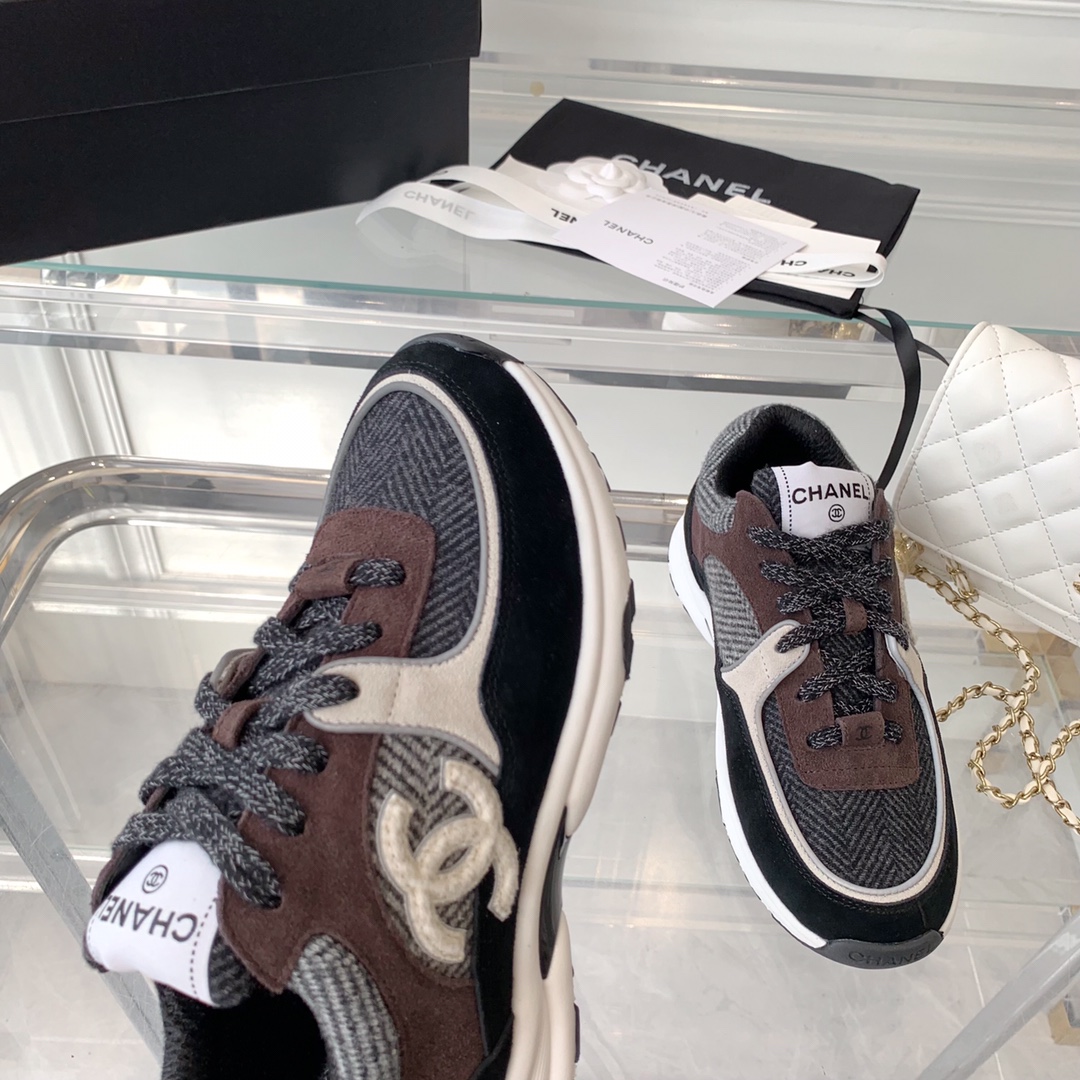 Women C*hanel Top Sneaker