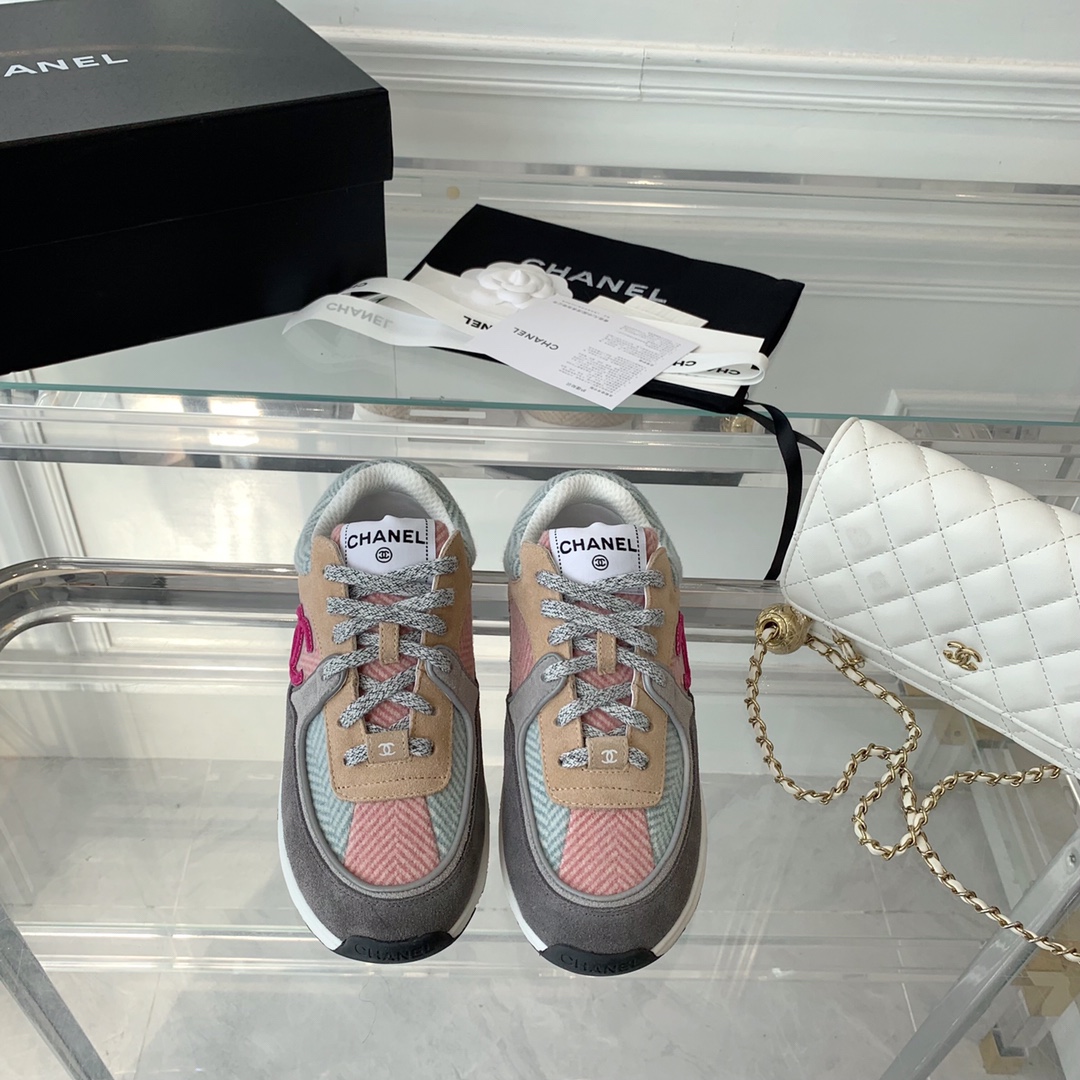 Women C*hanel Top Sneaker