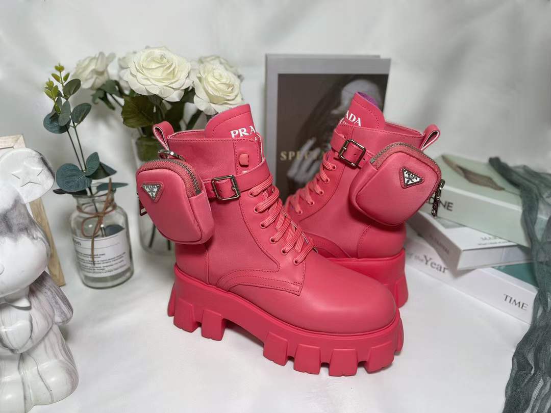 Men Women P*rada Top Sneaker