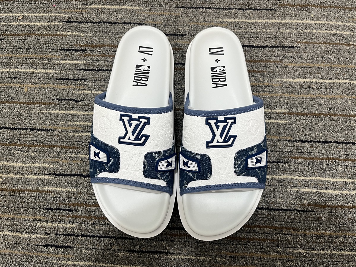 Men L*ouis V*uitton Top Slippers