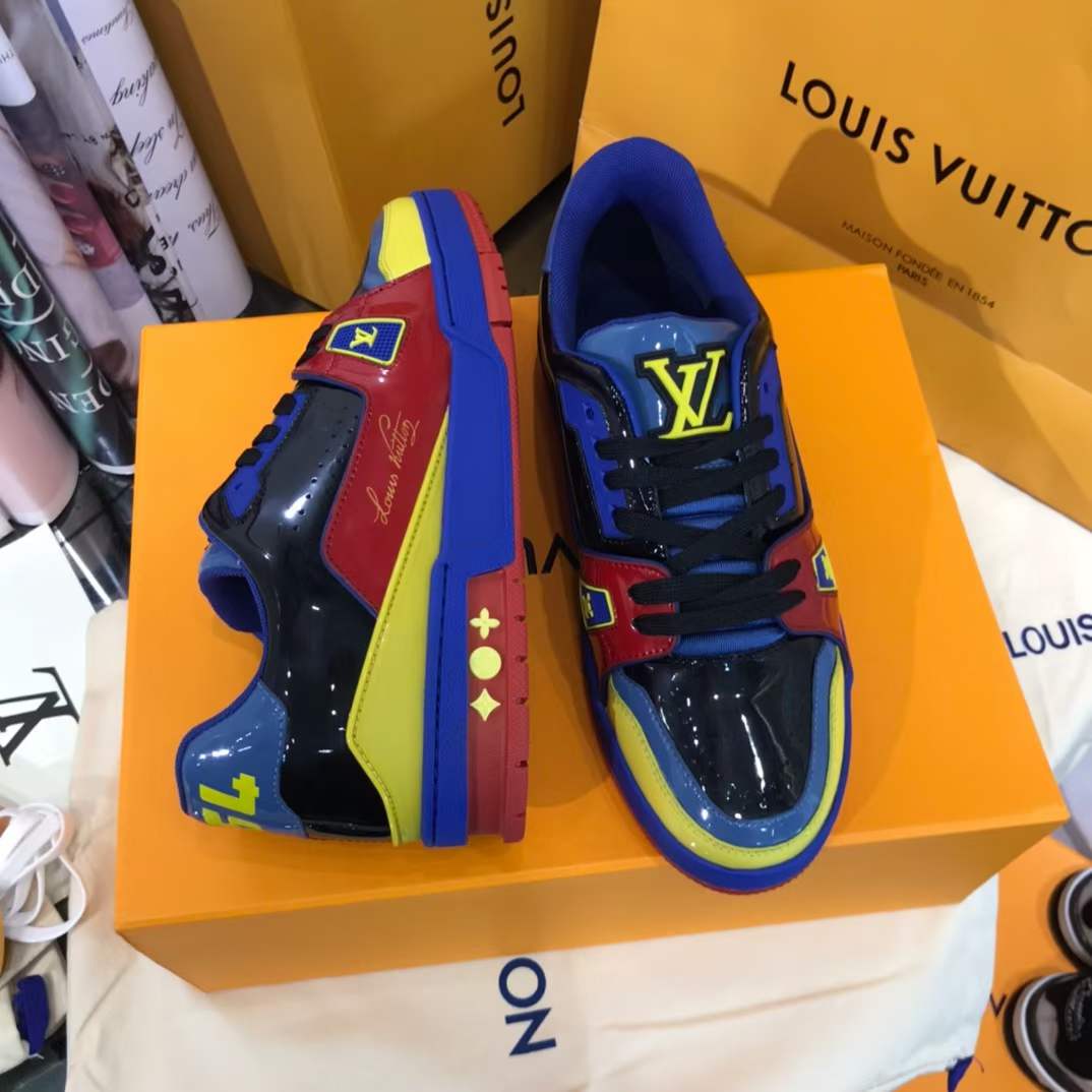 Men Women L*ouis V*uitton Top Sneakers