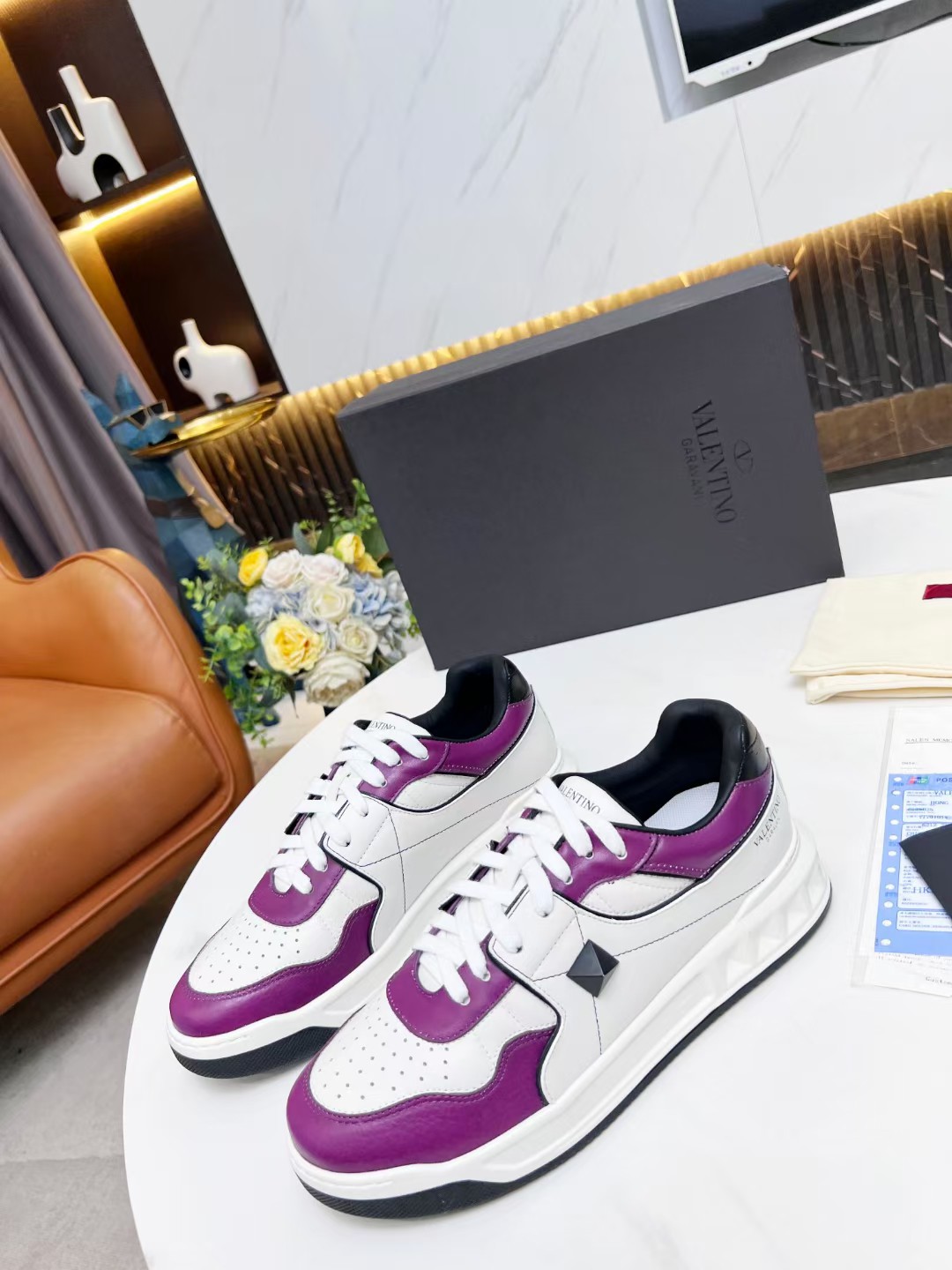 Women Men V*alentino Sneakers Maikesneakers