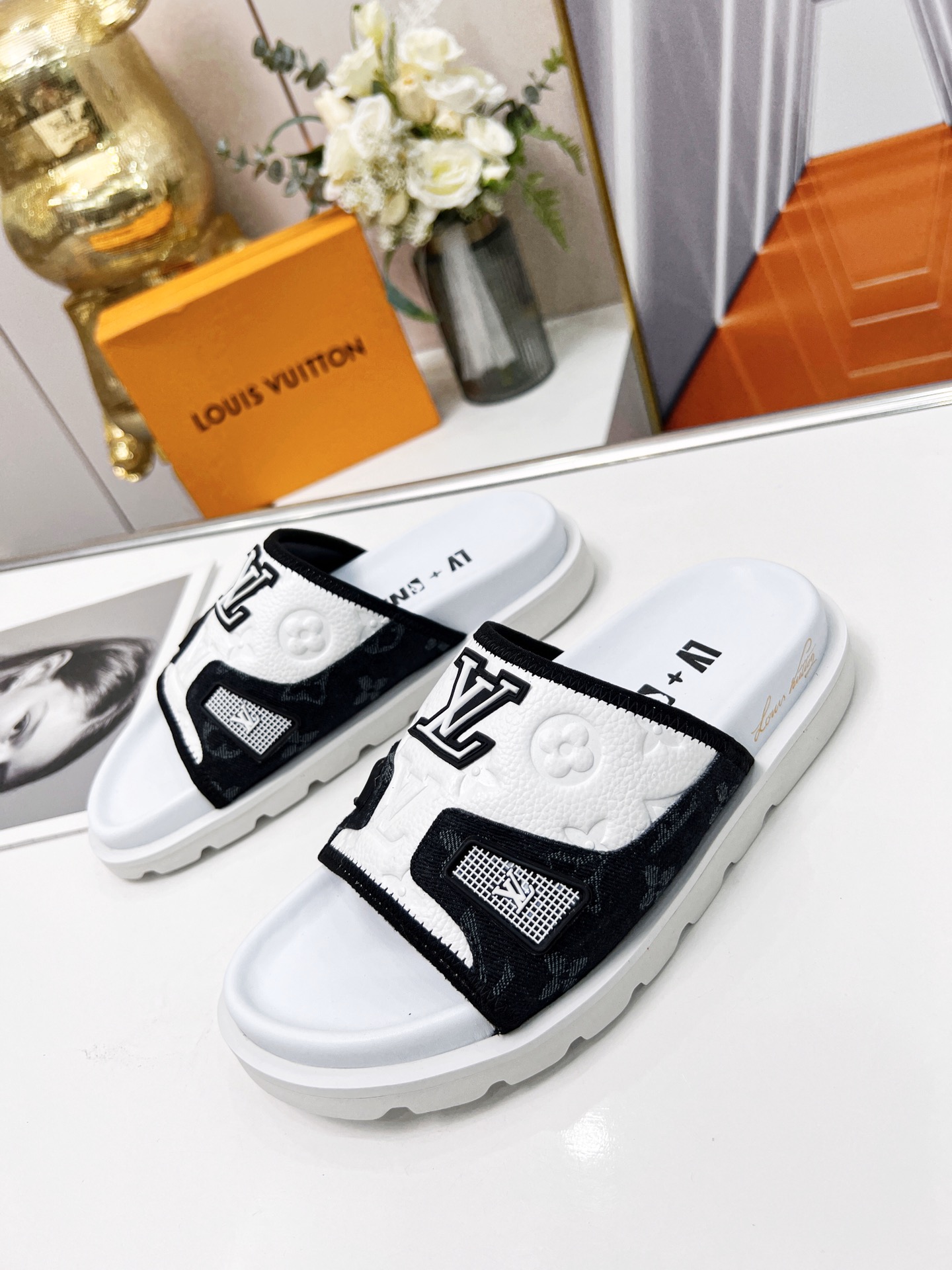 Men Women L*ouis V*uitton Slippers Maikesneakers