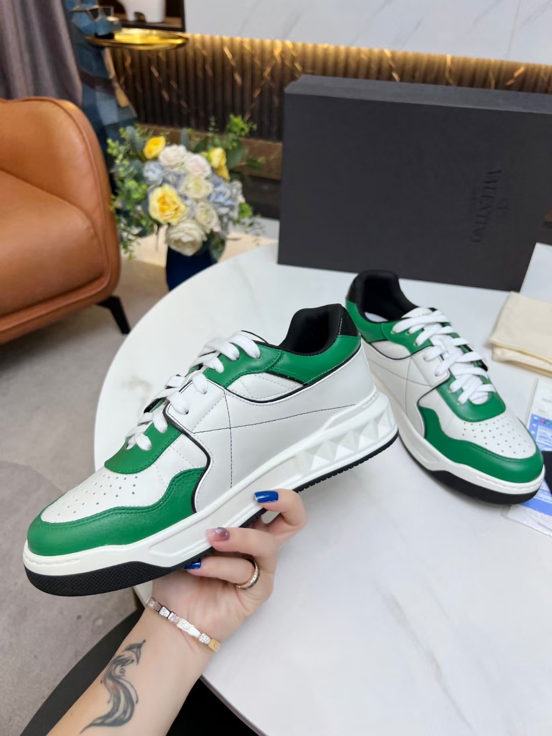 Women Men V*alentino Sneakers Maikesneakers