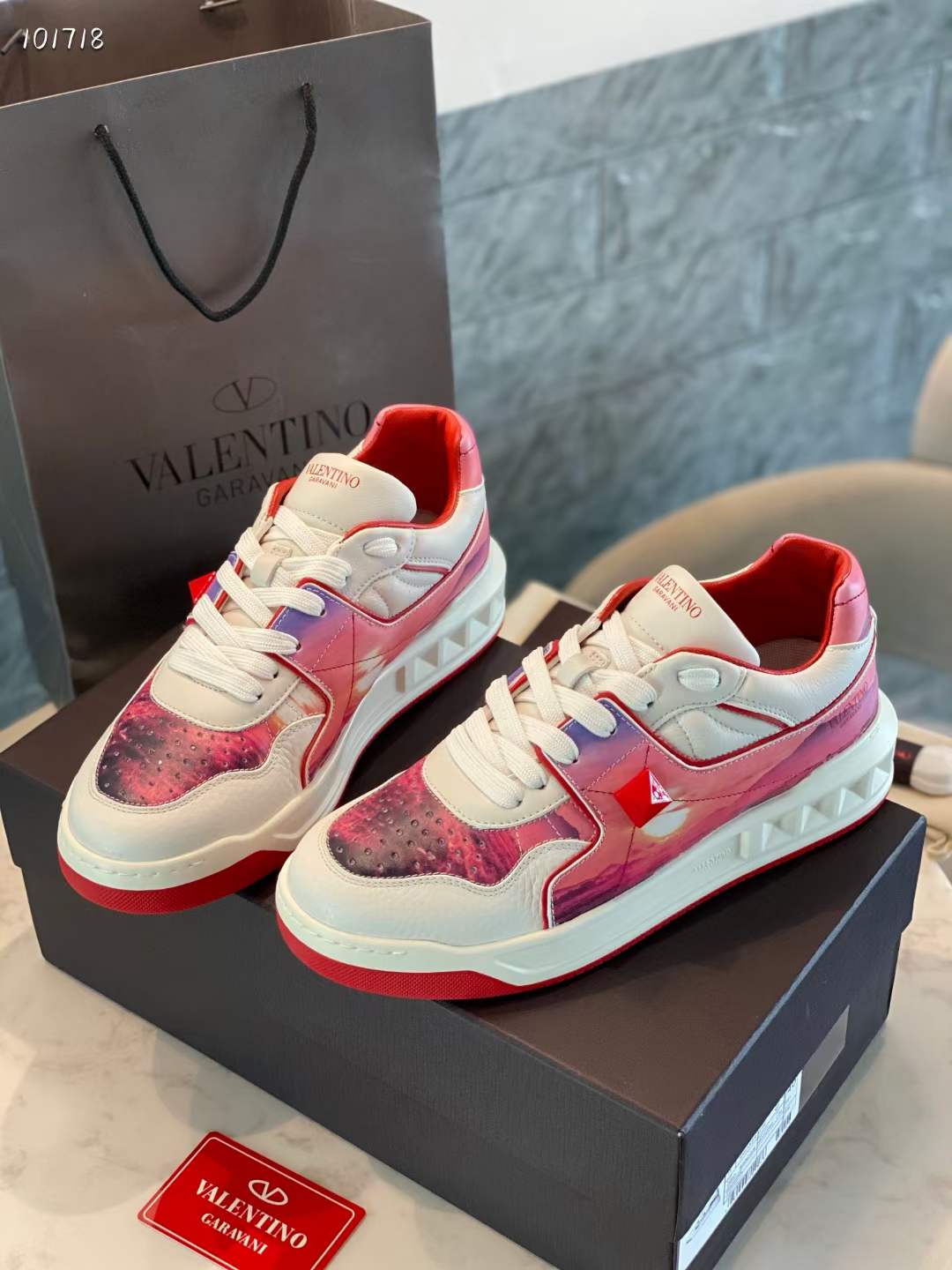 Women Men V*alentino Sneakers Maikesneakers