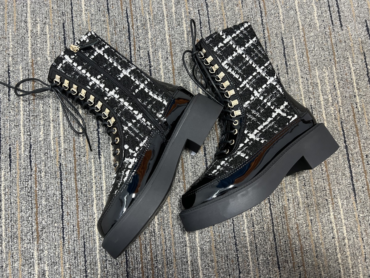 Women C*hanel Top Boots Maikesneakers