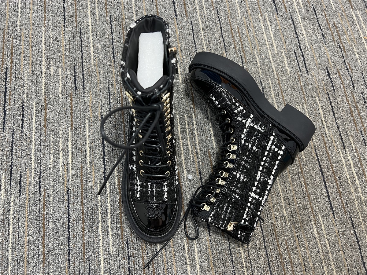 Women C*hanel Top Boots Maikesneakers