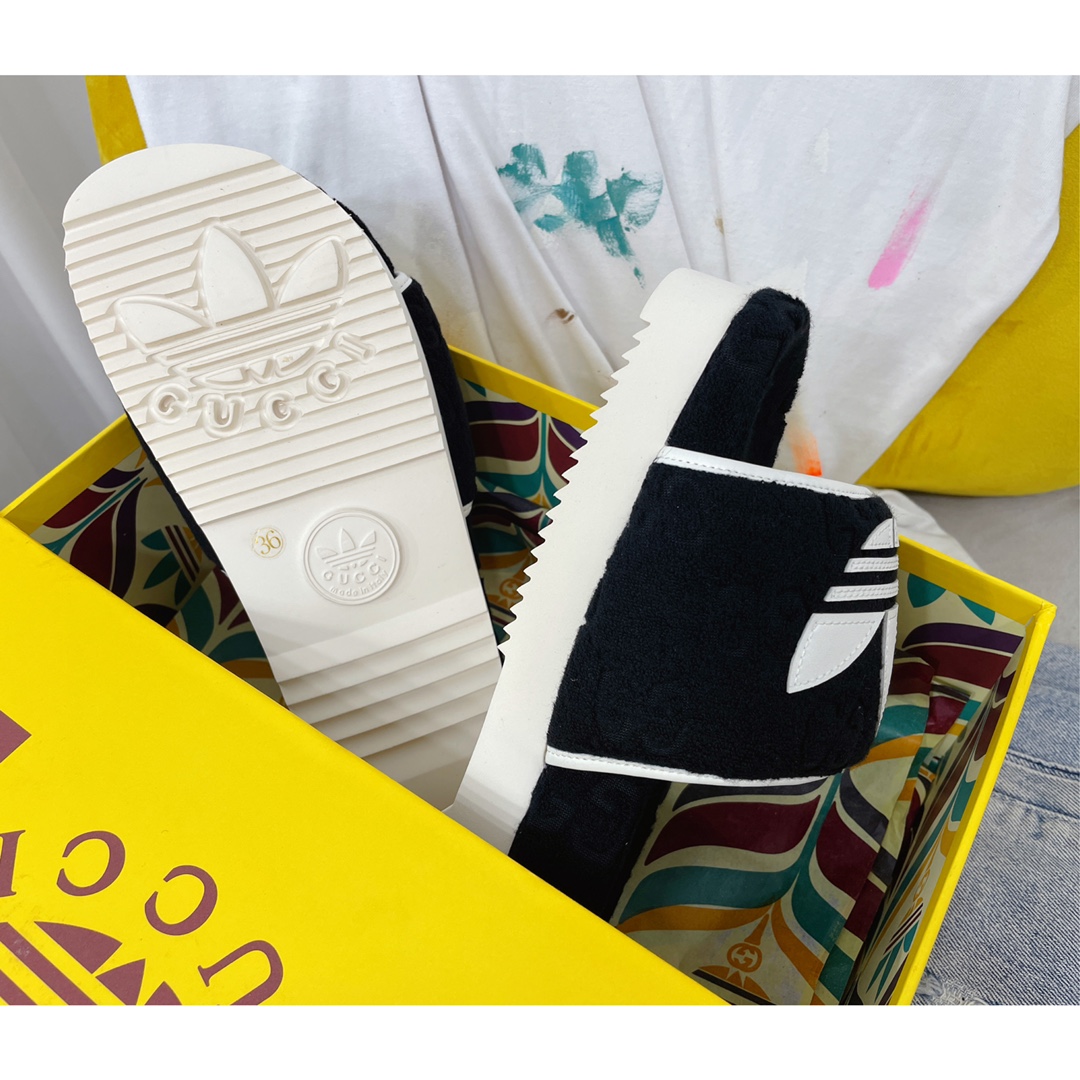 Men Women G*ucci A*didas Slippers Maikesneakers