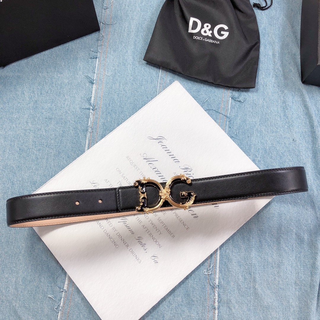 D&G Belts 30MM Maikesneakers