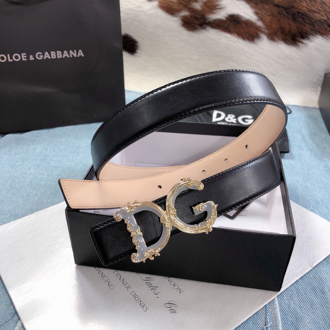 D&G Belts 30MM Maikesneakers
