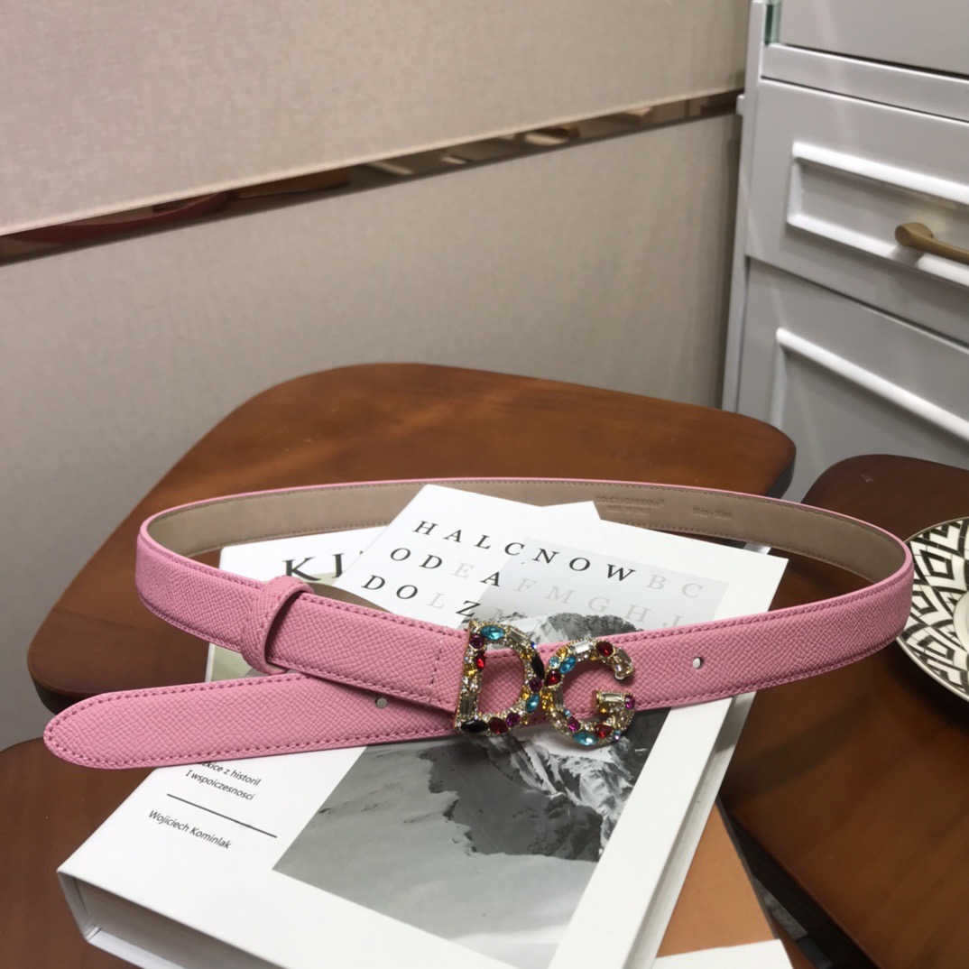 D&G Women Belts 25MM Maikesneakers