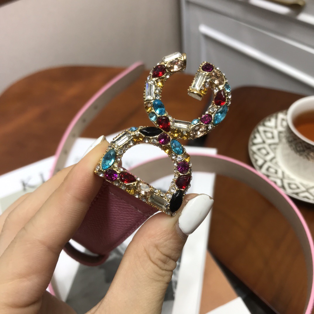 D&G Women Belts 25MM Maikesneakers