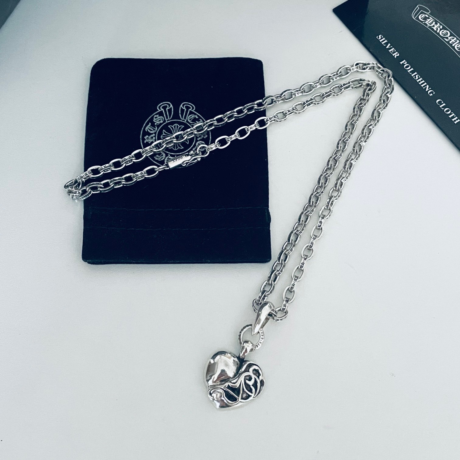 Copy Necklace C*hrome H*earts