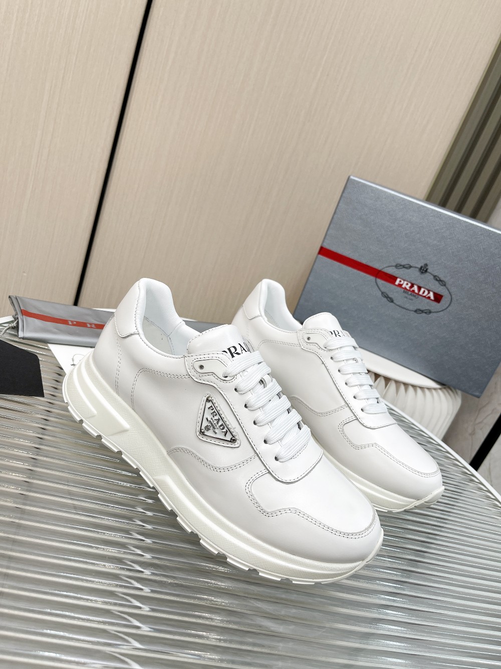 Men P*rada Top Sneaker ( )