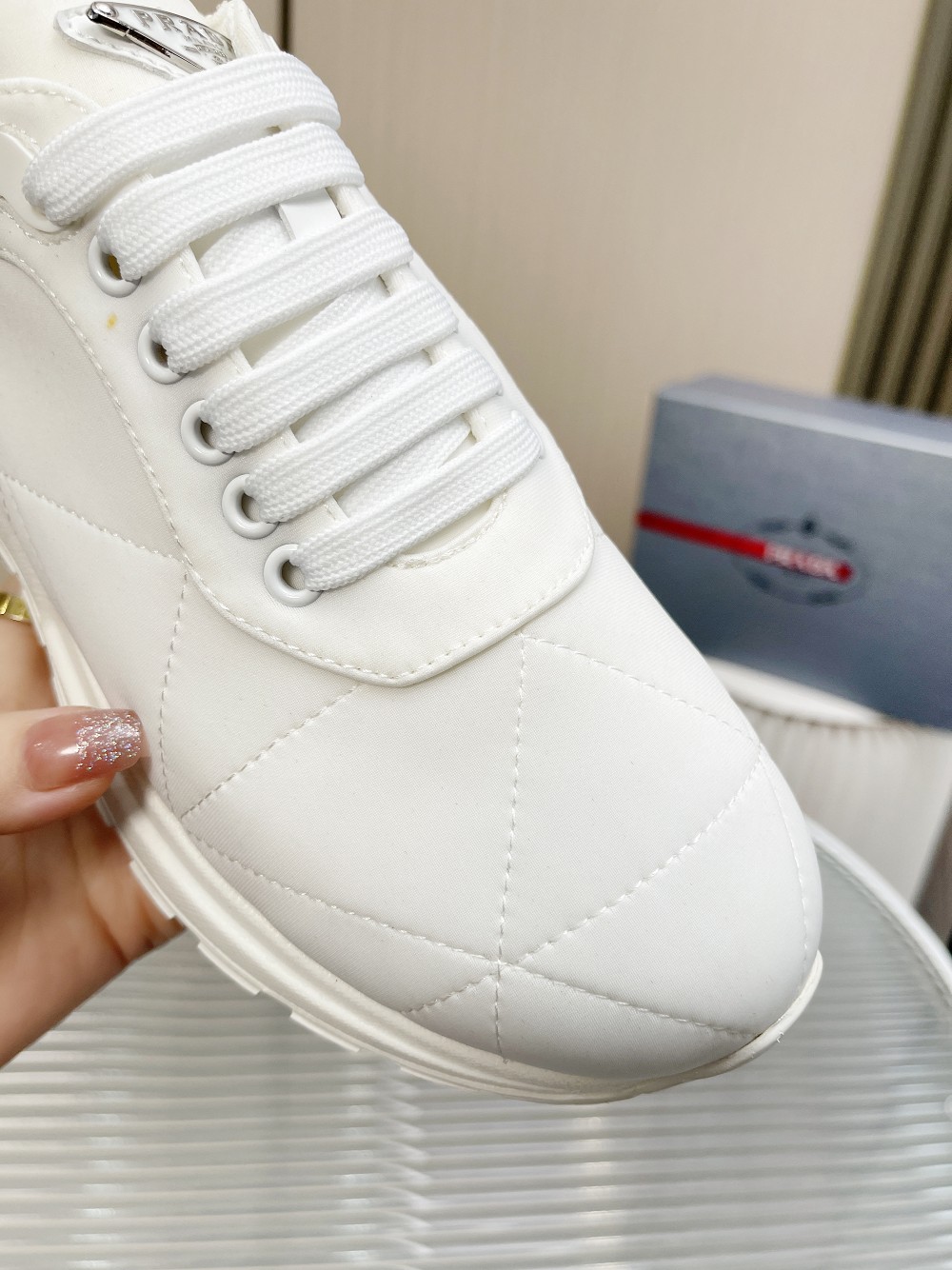 Men P*rada Top Sneaker ( )