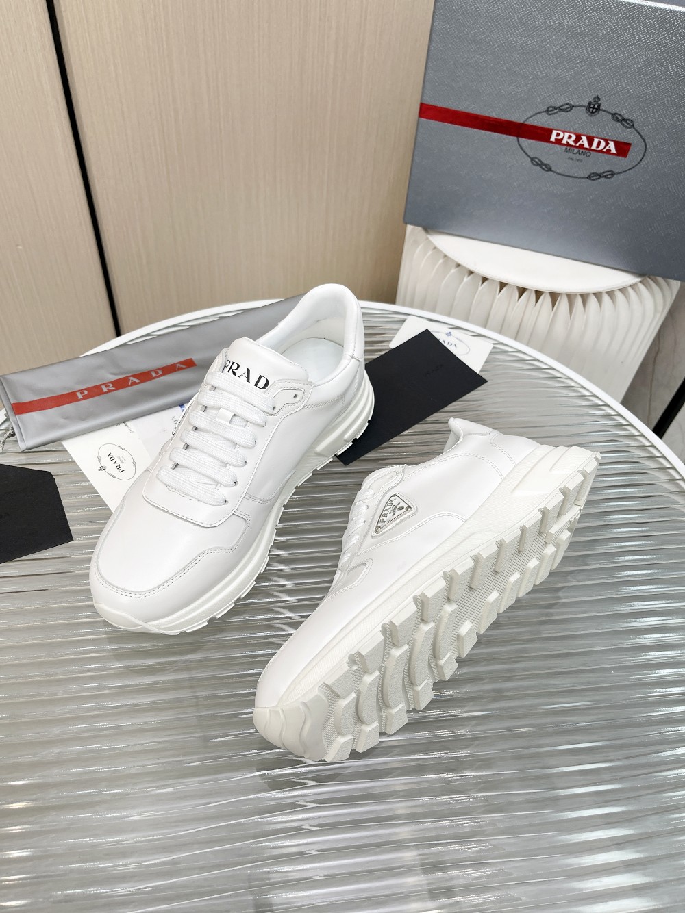 Men P*rada Top Sneaker ( )