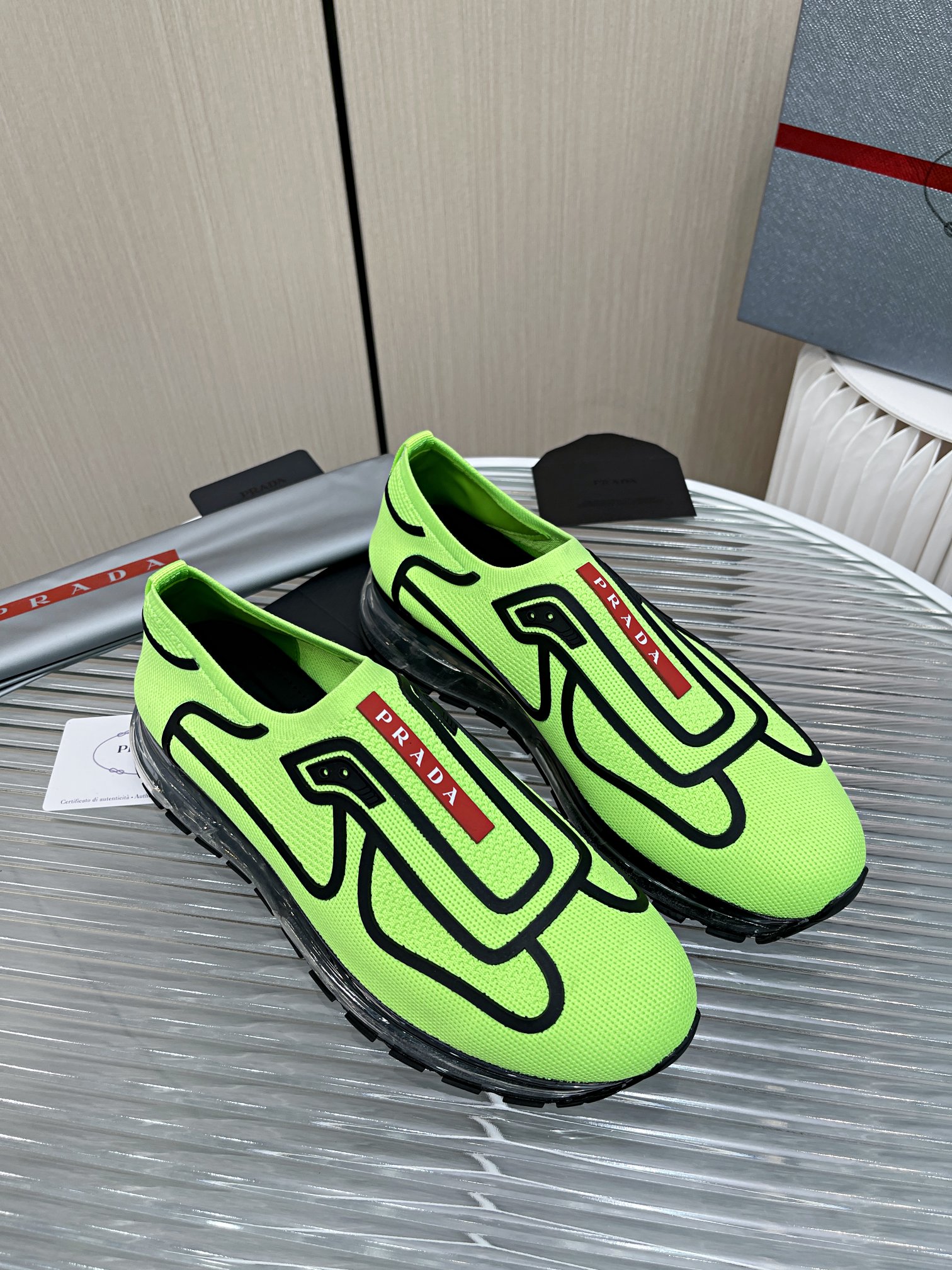 Men P*rada Top Sneaker ( )