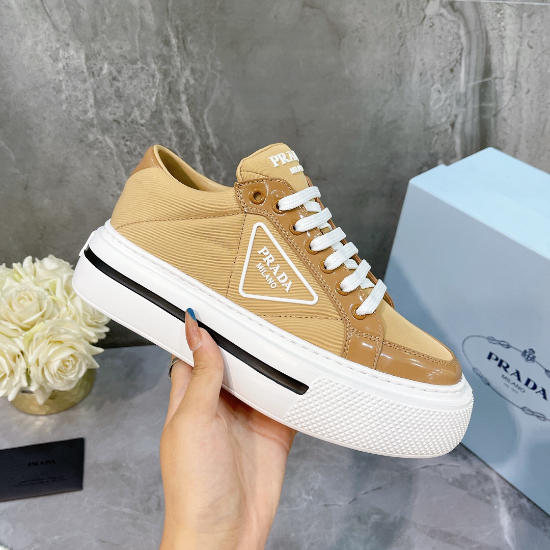 Men Women P*rada Top Sneaker ๏ผ ๏ผ