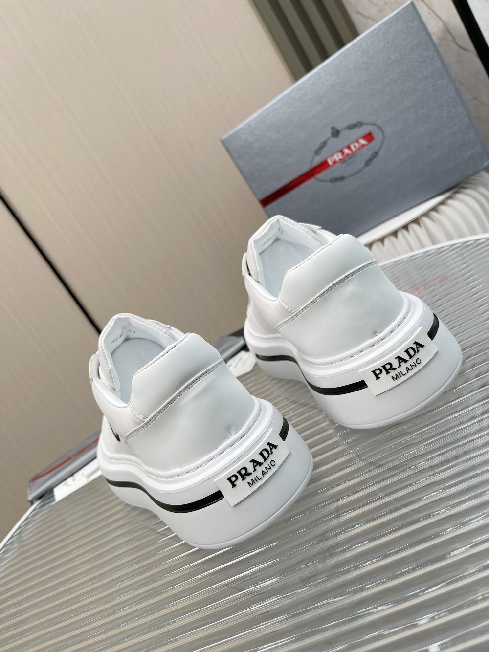 Men P*rada Top Sneaker ( )