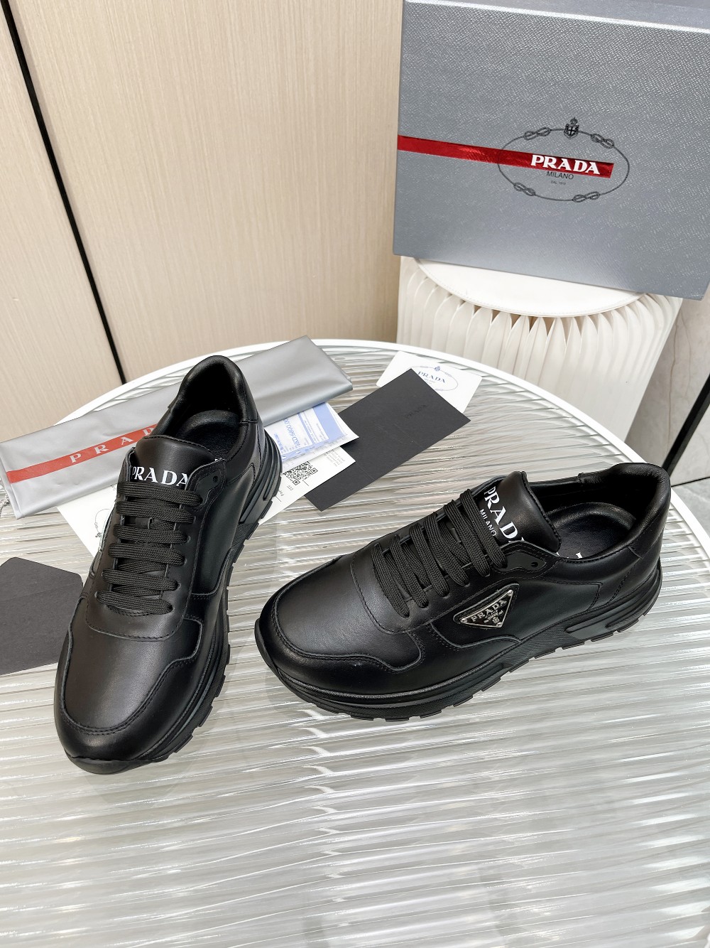 Men P*rada Top Sneaker （ ）