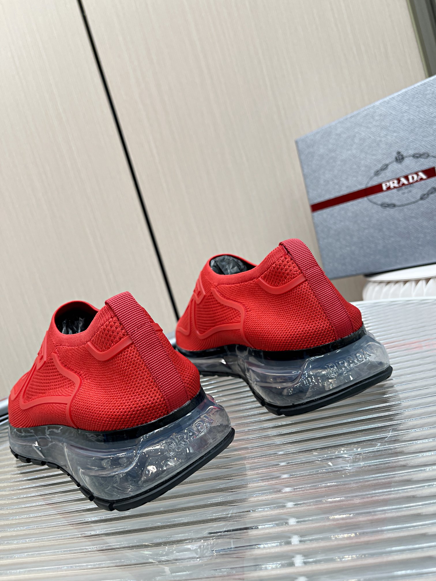 Men P*rada Top Sneaker ( )