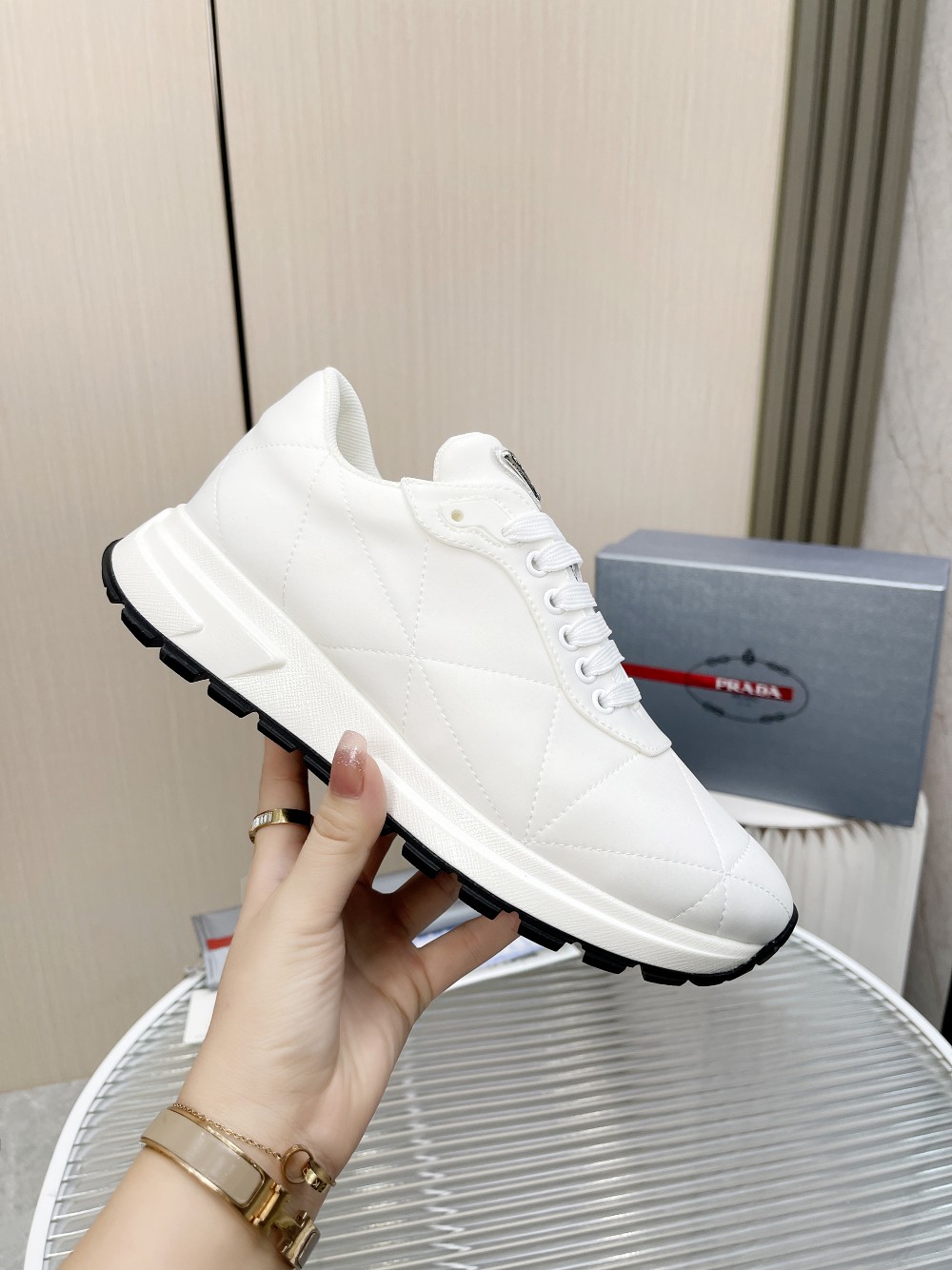 Men P*rada Top Sneaker οΌ οΌ