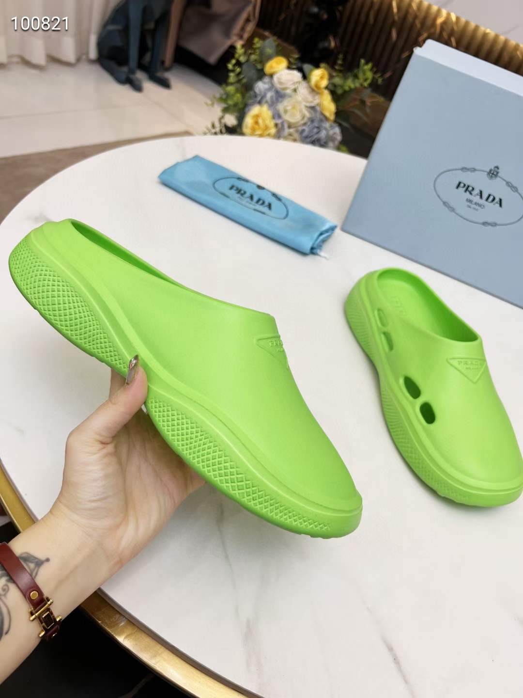 Men Women P*rada Top Slippers οΌ οΌ