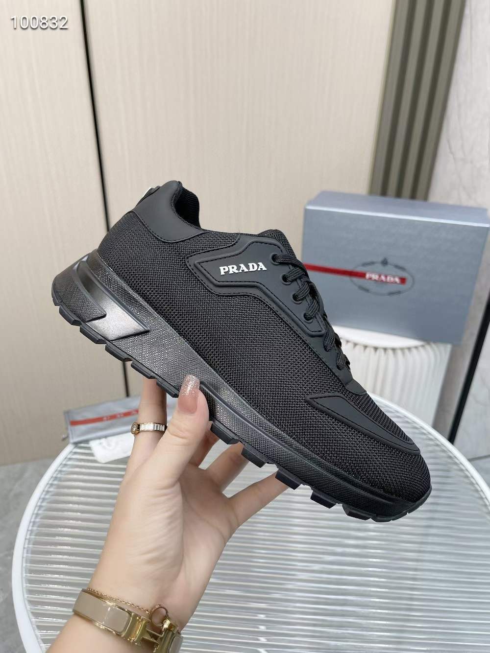 Men P*rada Top Sneaker οΌ οΌ