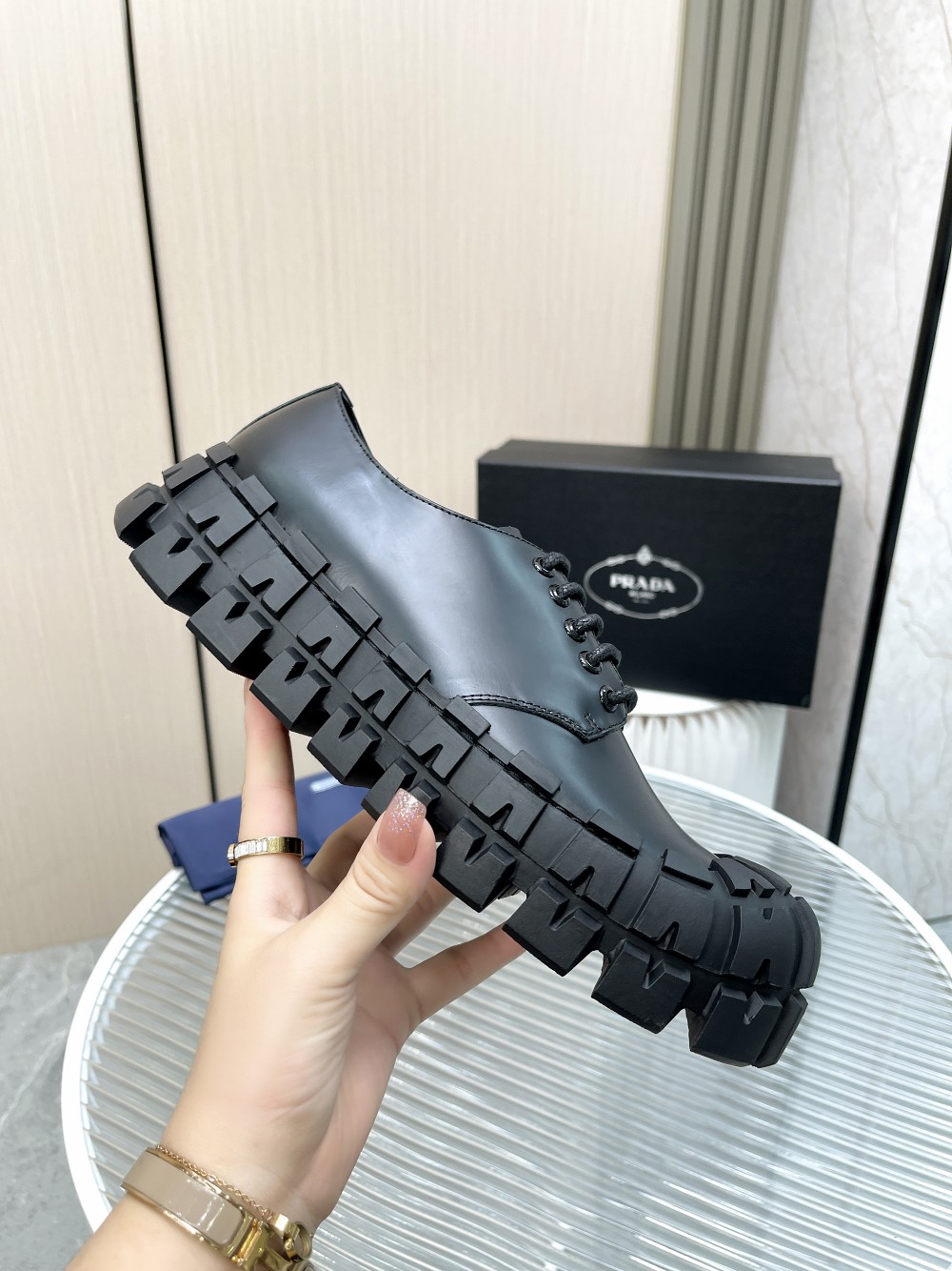 Men P*rada Top Sneaker οΌ οΌ