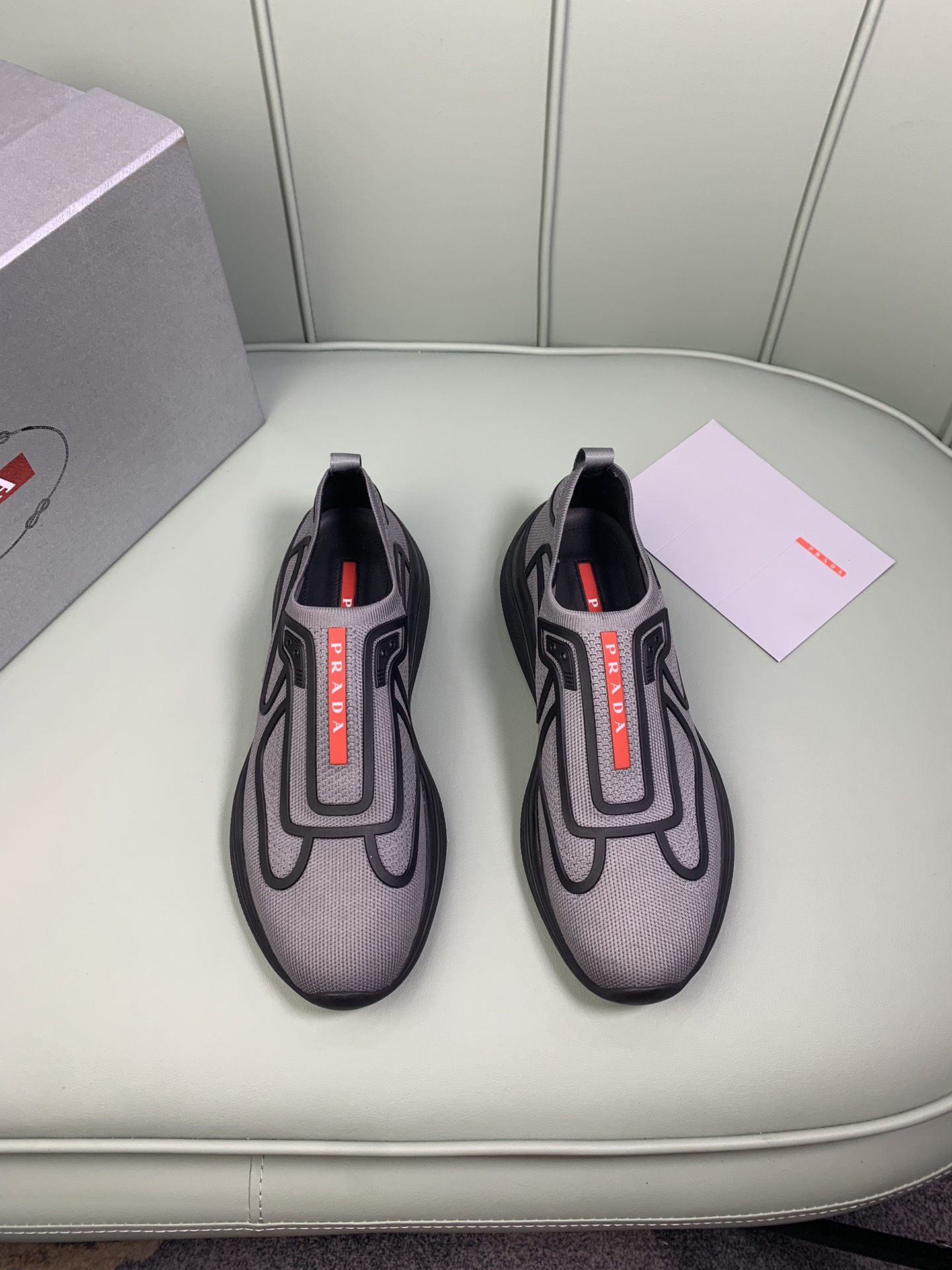 Men P*rada Top Sneaker ( )