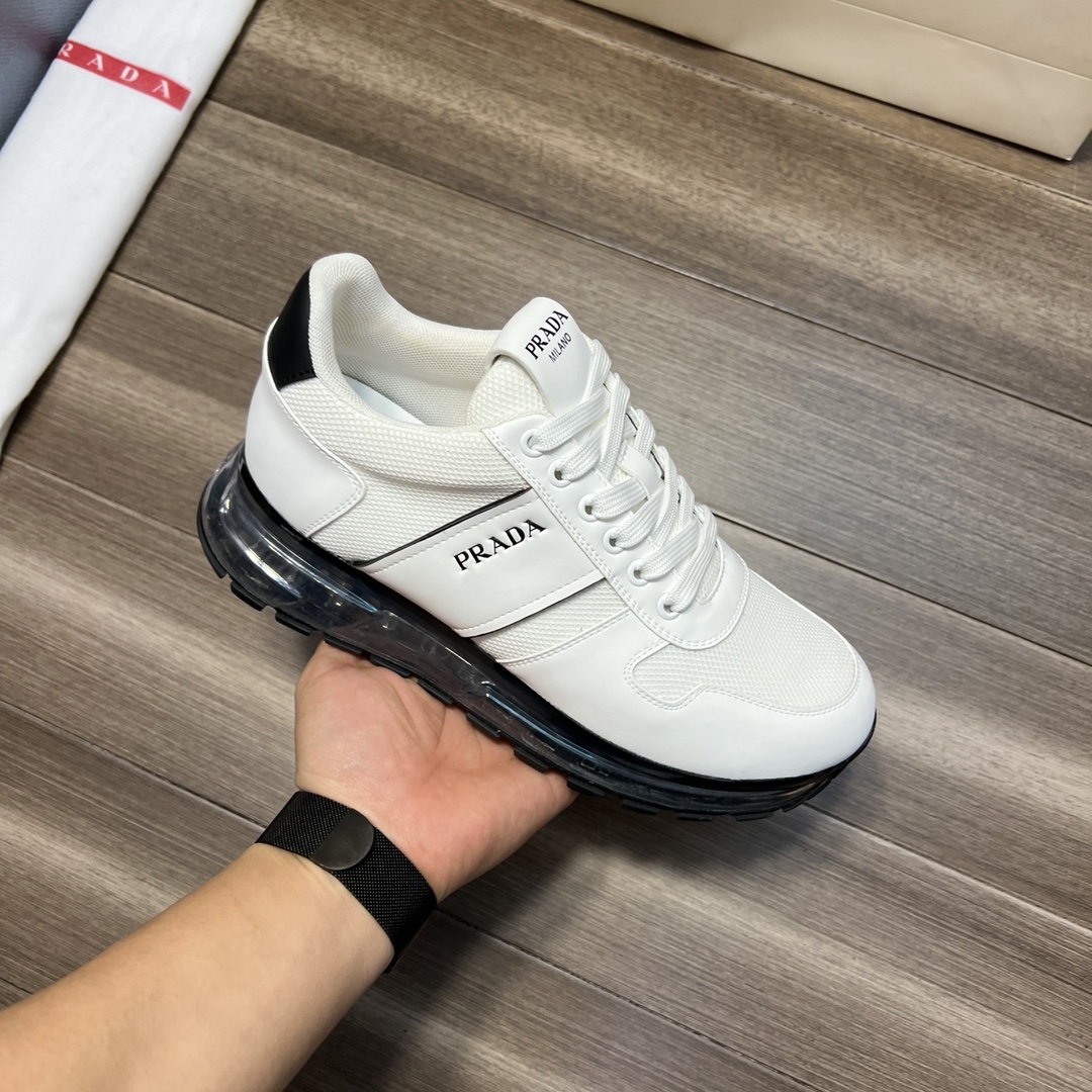 Men P*rada Top Sneaker ๏ผ ๏ผ