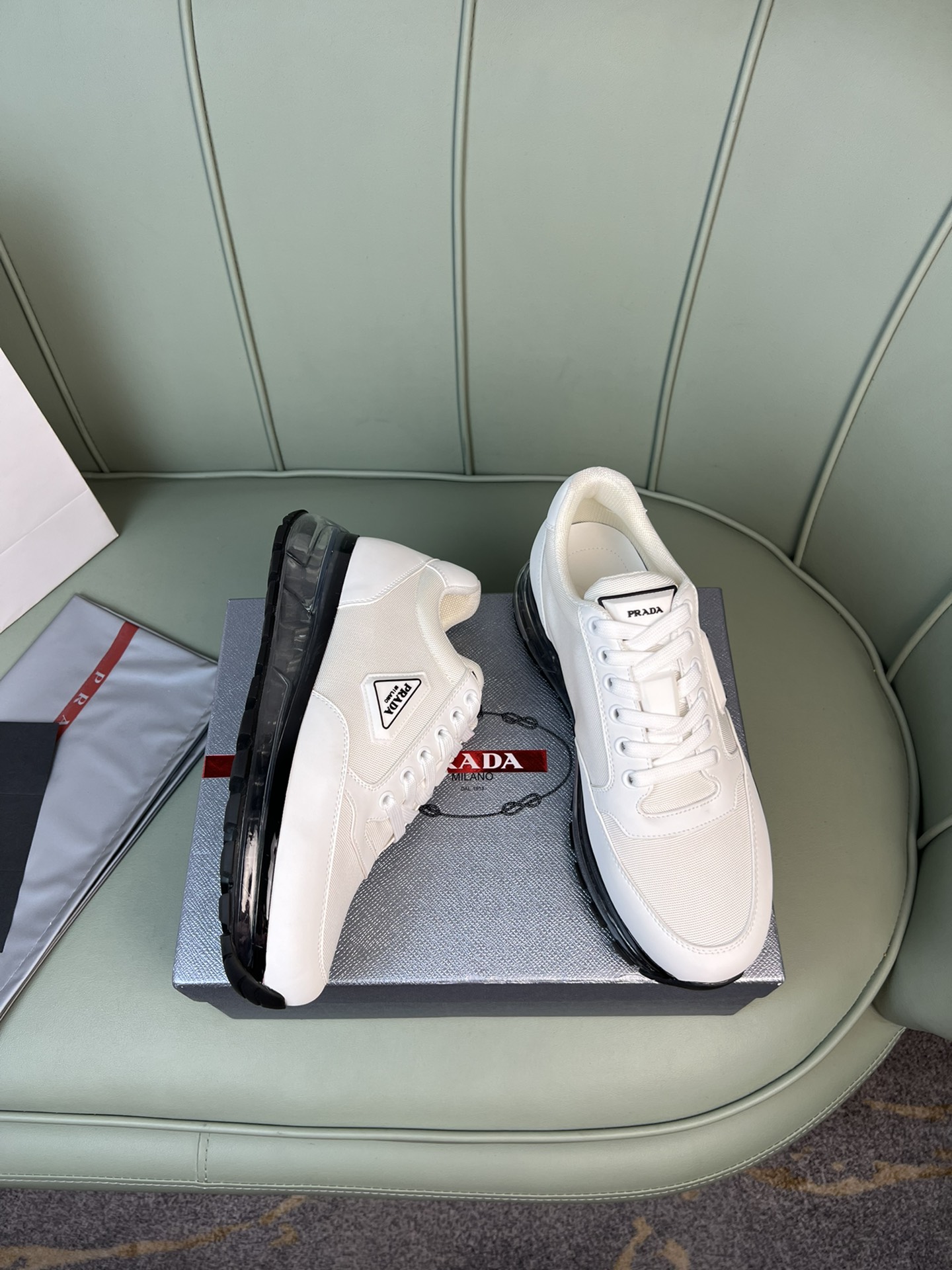 Men P*rada Top Sneaker ( )