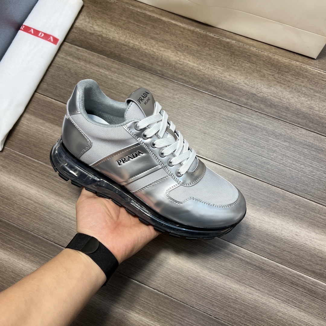 Men P*rada Top Sneaker ๏ผ ๏ผ