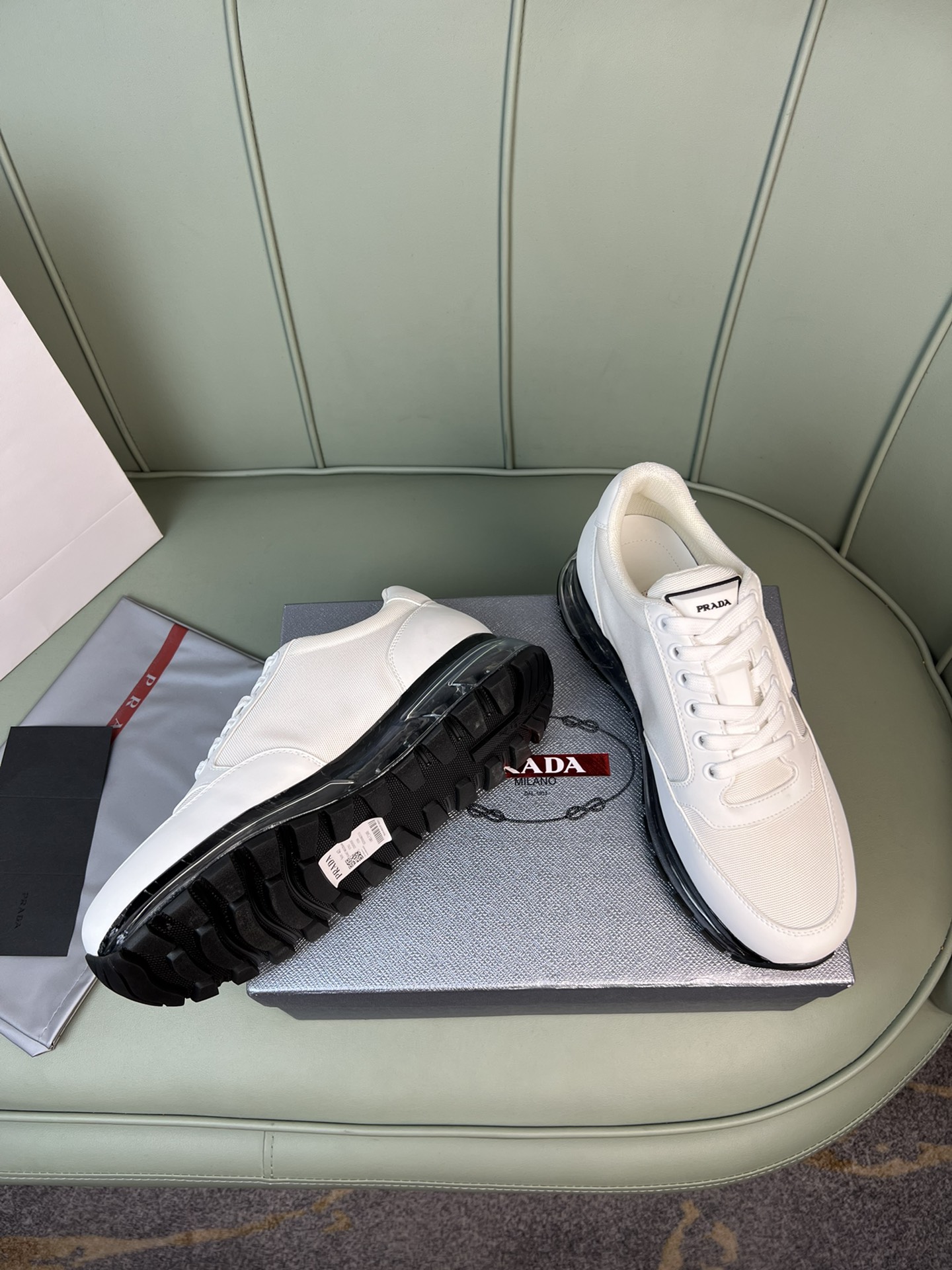 Men P*rada Top Sneaker ( )