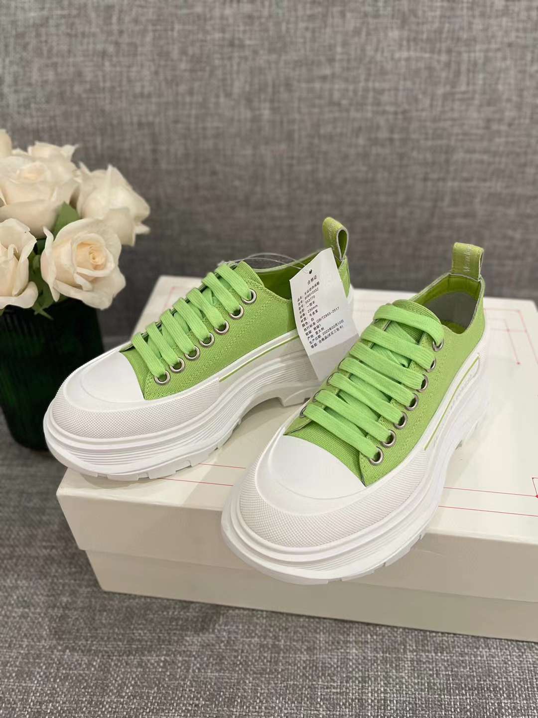 Men Women A*lexander M*cqueen Top Sneaker （ ）