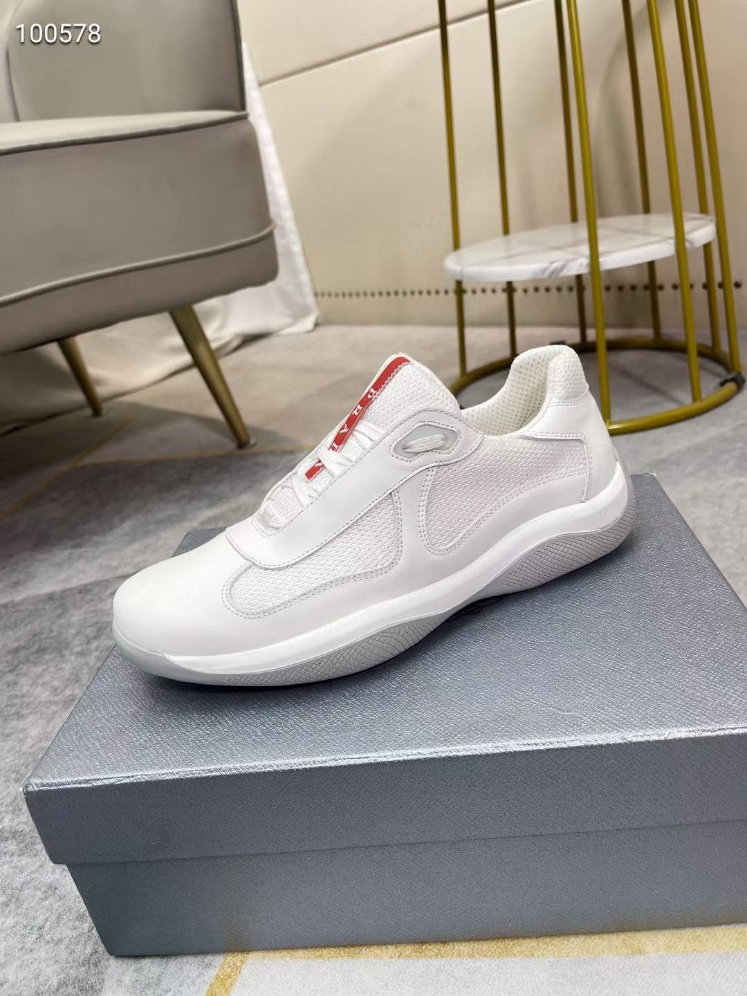 Men P*rada Top Sneaker ( )