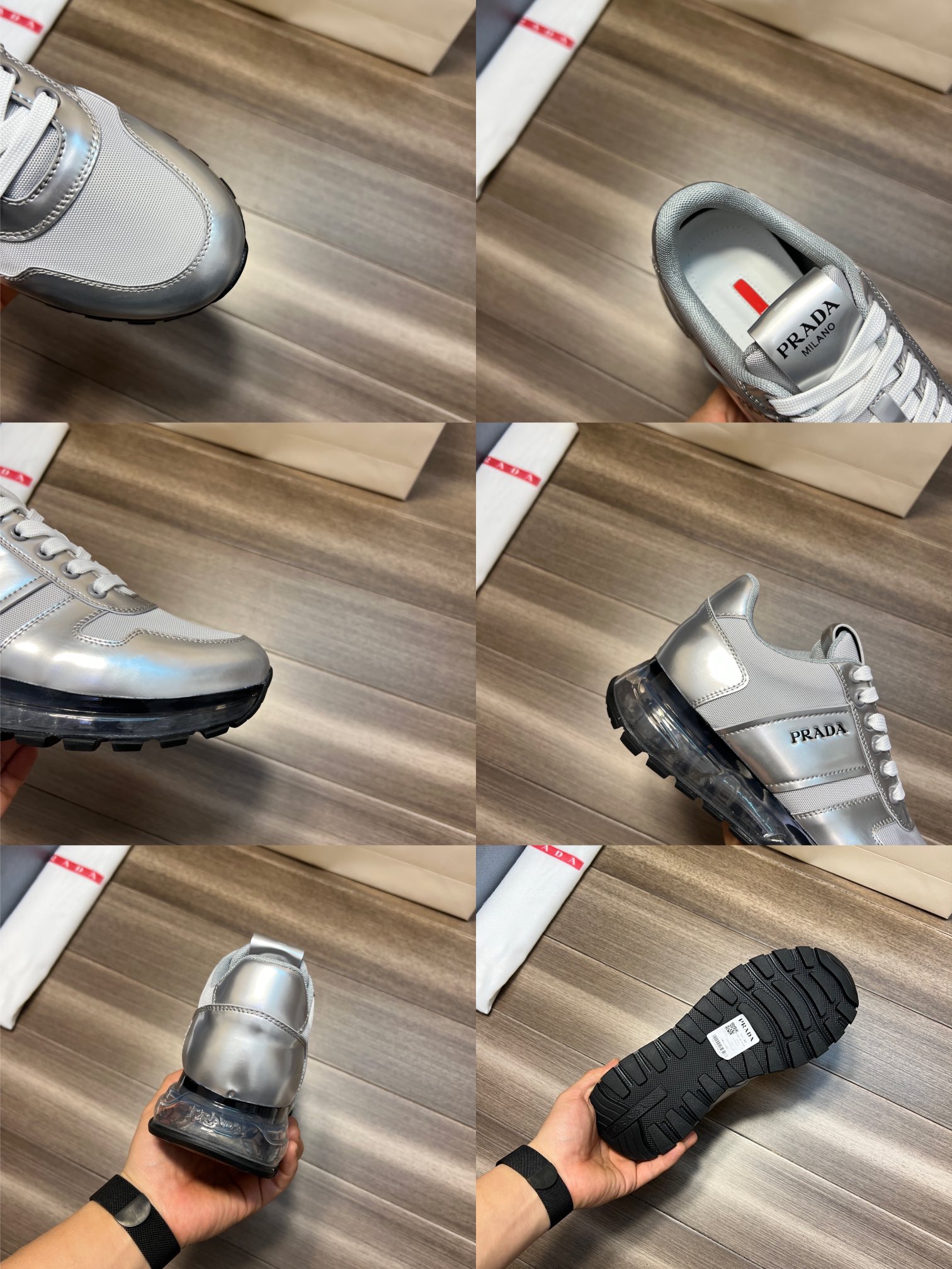 Men P*rada Top Sneaker ( )