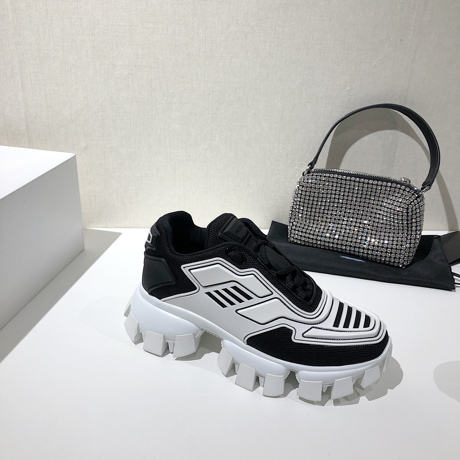 Men P*rada Top Sneaker ( )