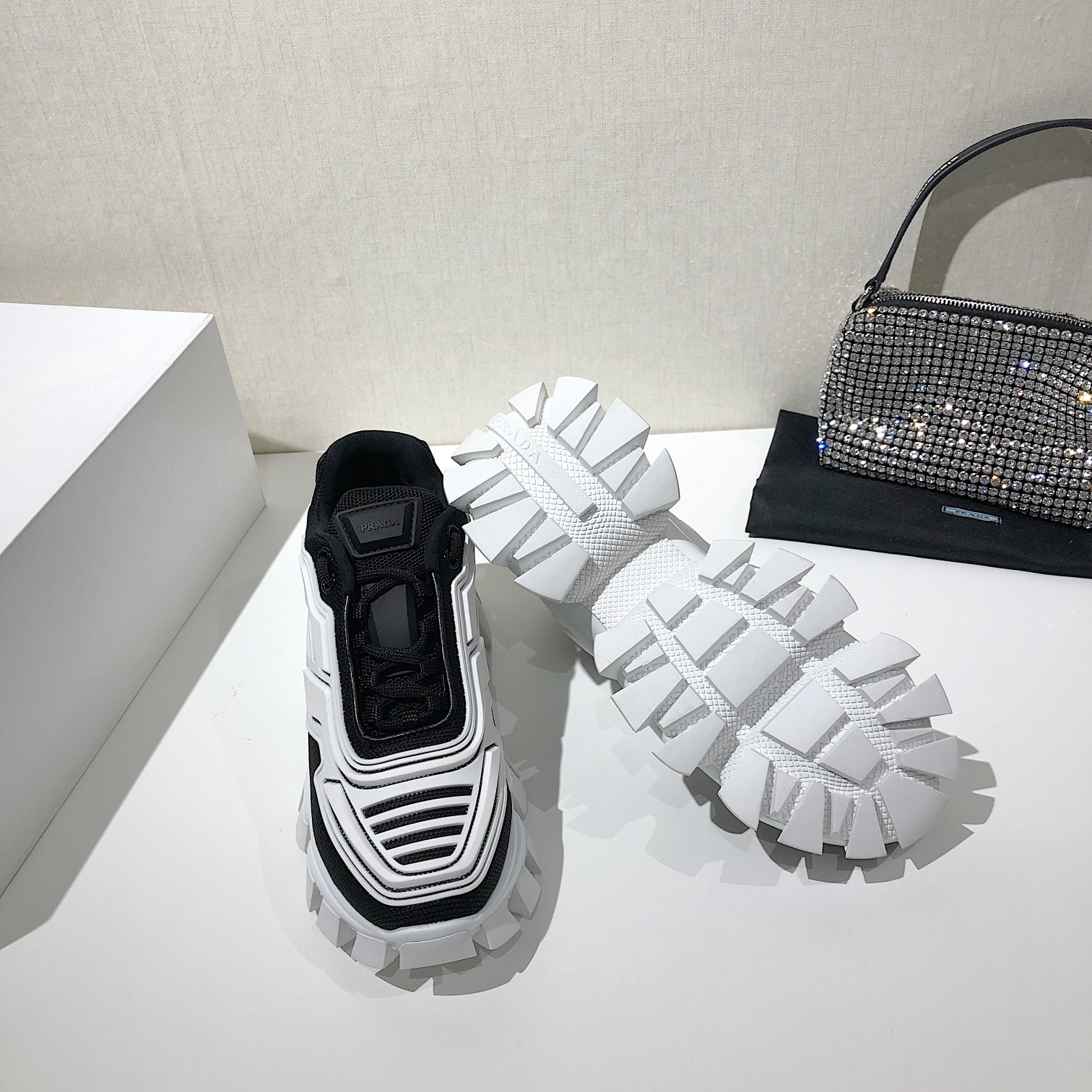 Men P*rada Top Sneaker ( )