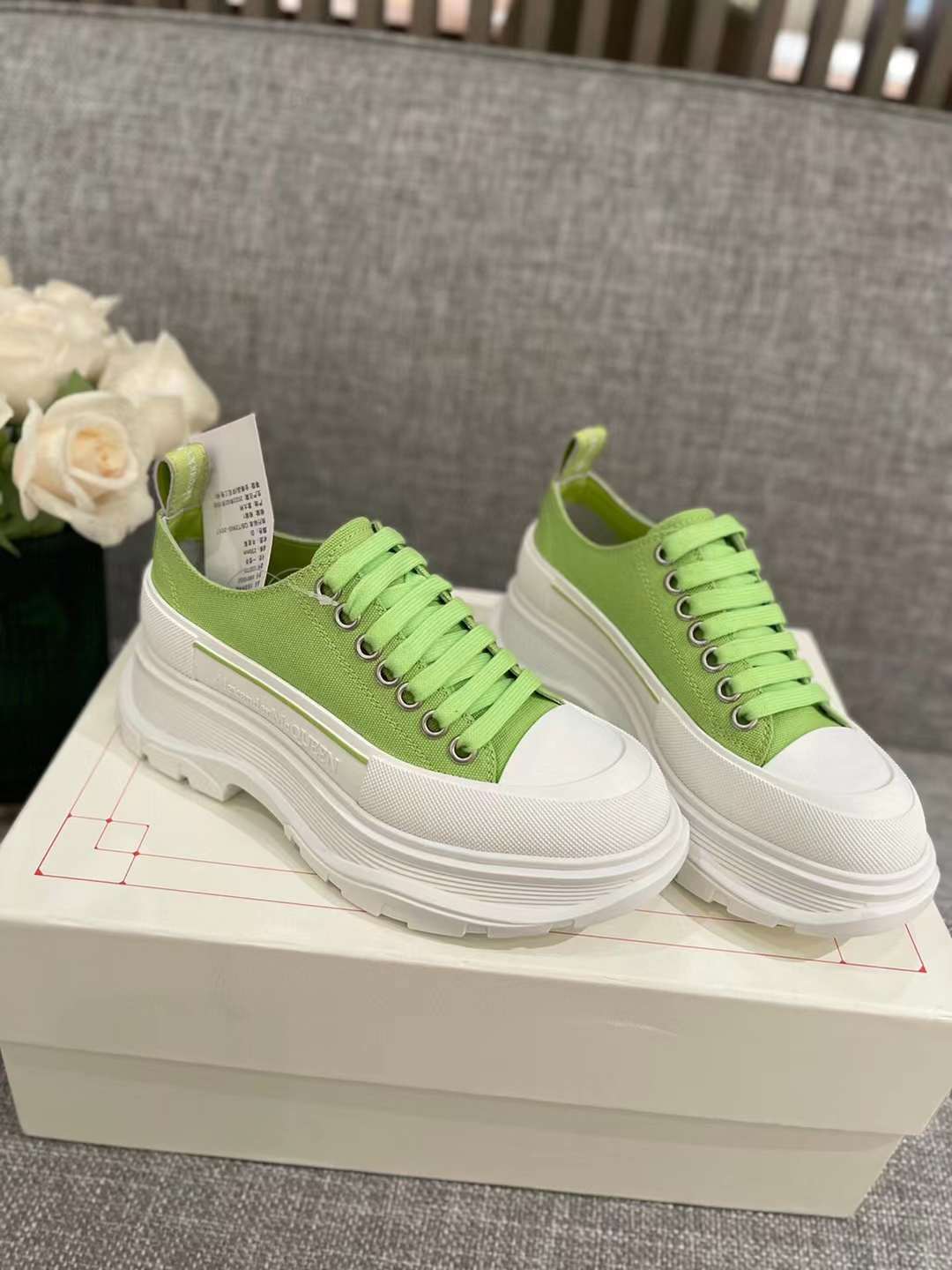 Men Women A*lexander M*cqueen Top Sneaker οΌ οΌ