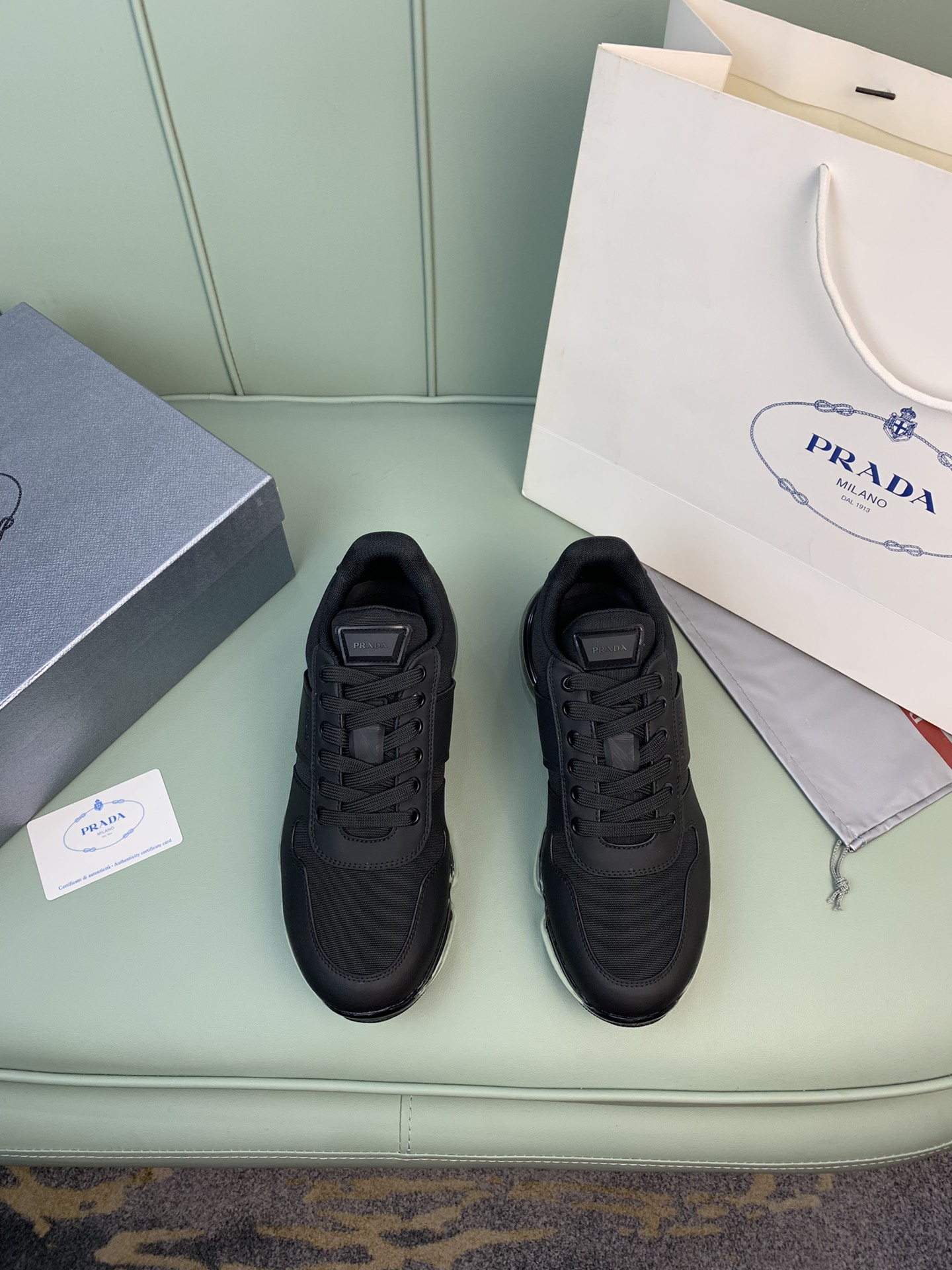 Men P*rada Top Sneaker ( )