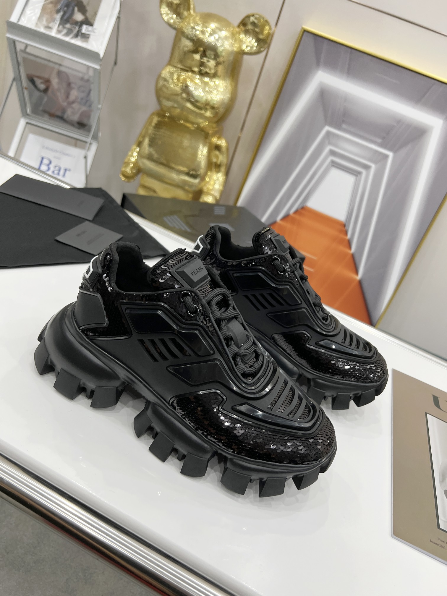 Men P*rada Top Sneaker ( )