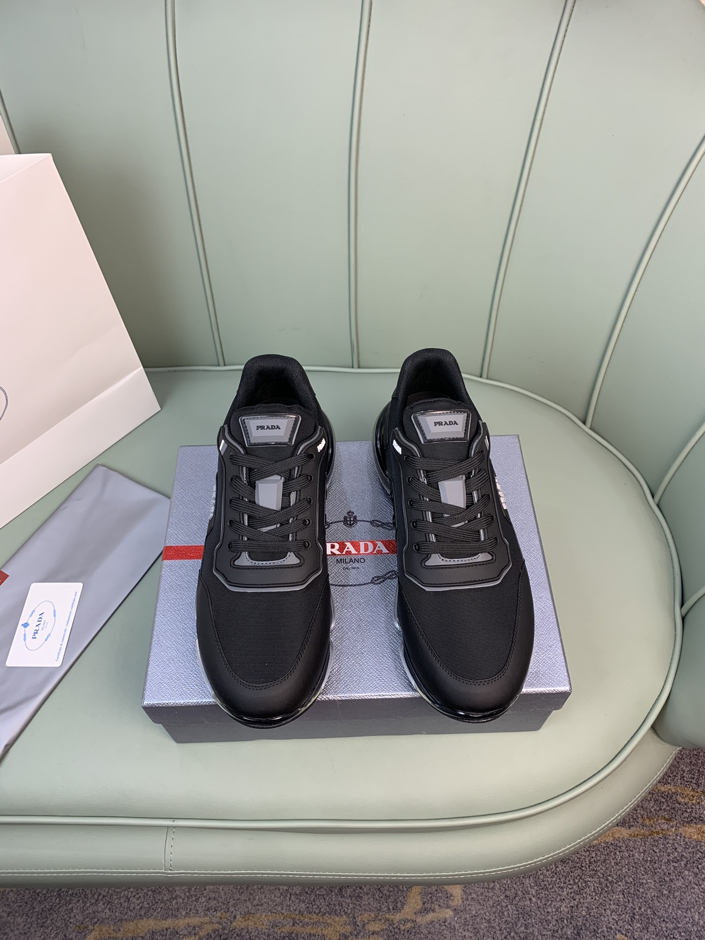 Men P*rada Top Sneaker （ ）