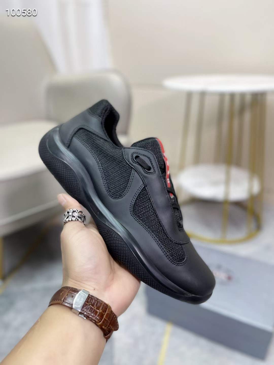 Men P*rada Top Sneaker ( )