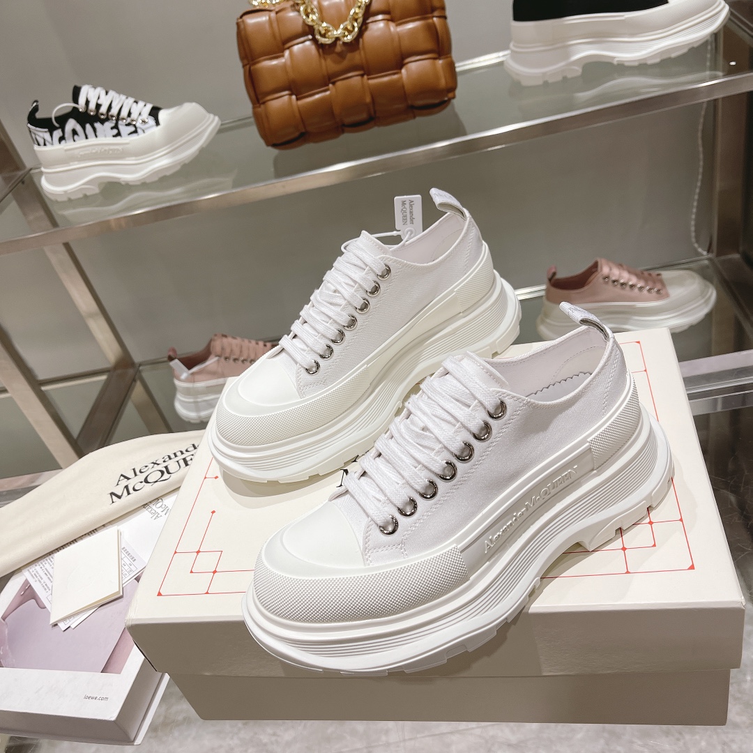 Men Women A*lexander M*cqueen Top Sneaker ( )