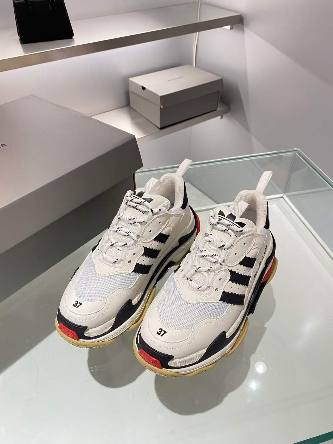 Women Men B*alenciaga Top Sneakers