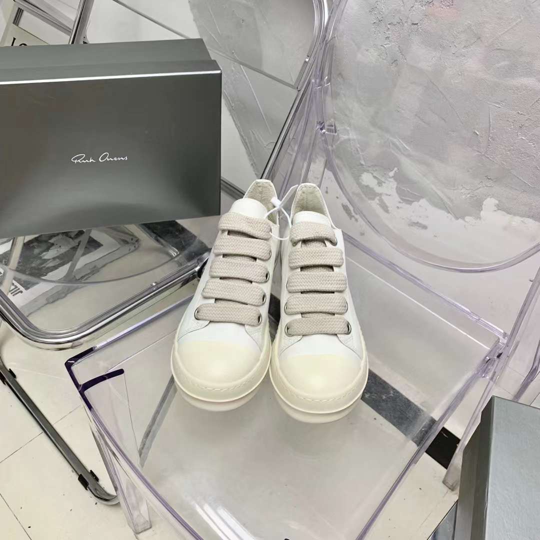 Men Women R*ick O*wens Top Sneaker