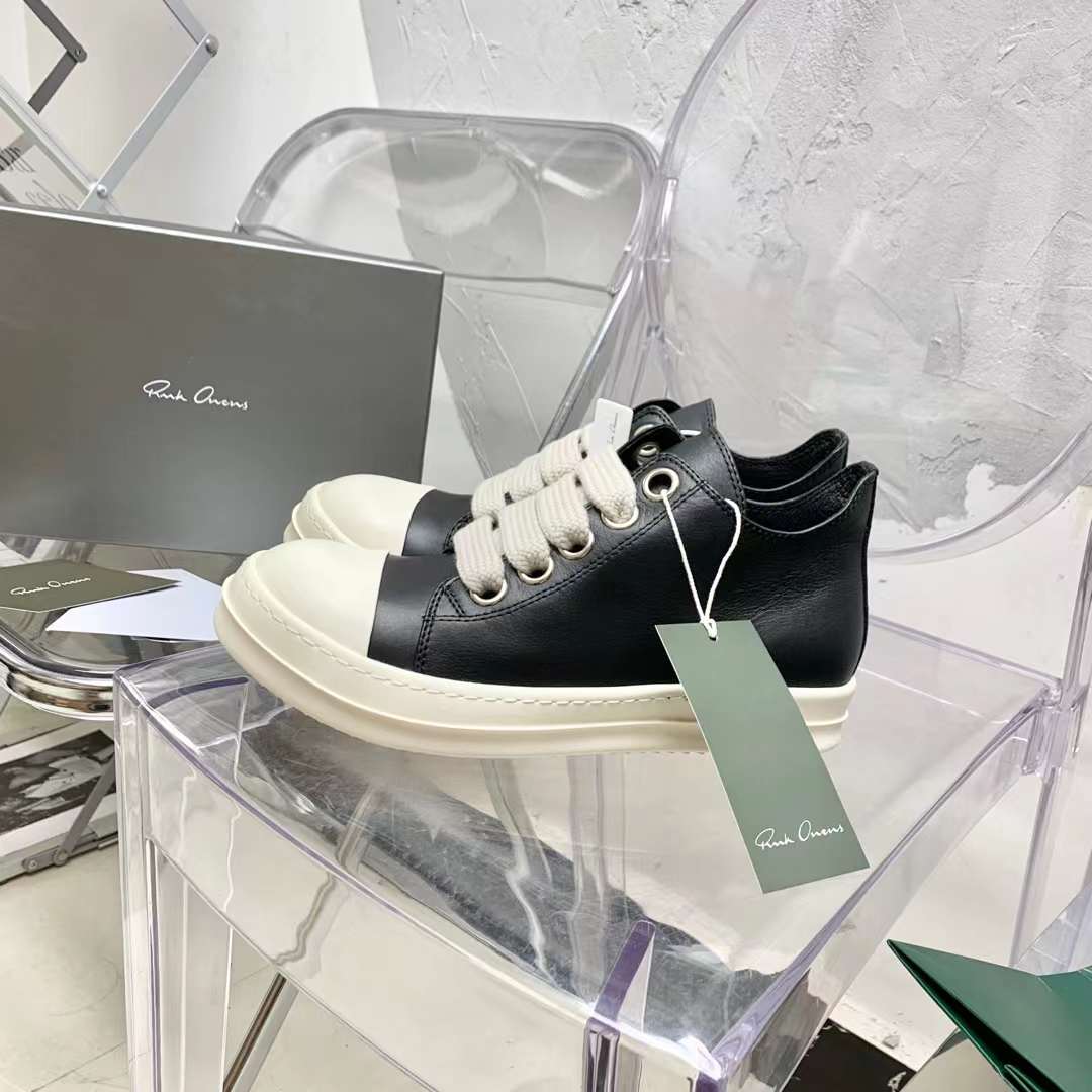 Men Women R*ick O*wens Top Sneaker