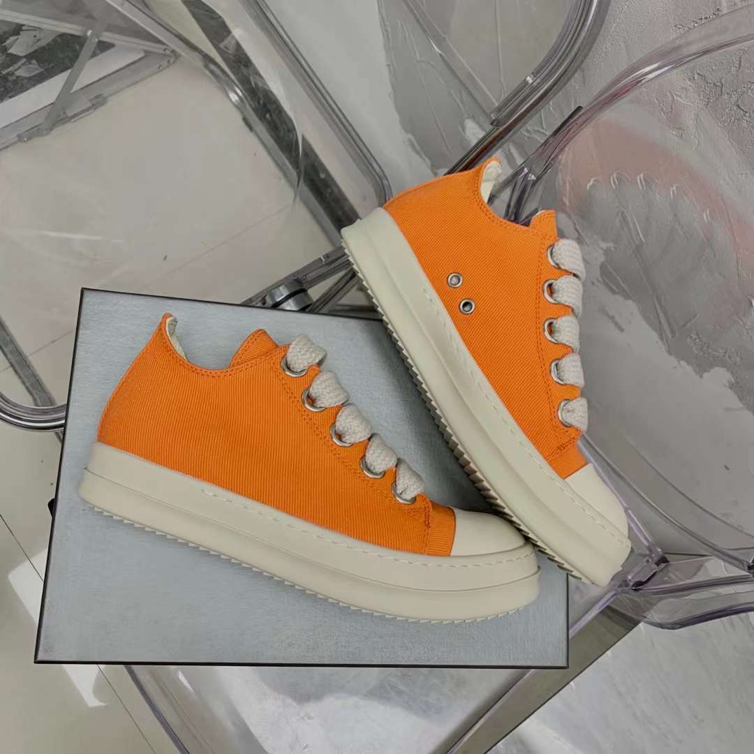 Men Women R*ick O*wens Top Sneaker