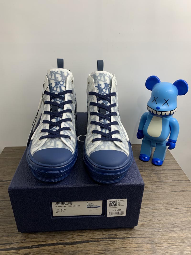 Men Women D*ior Top Sneakers